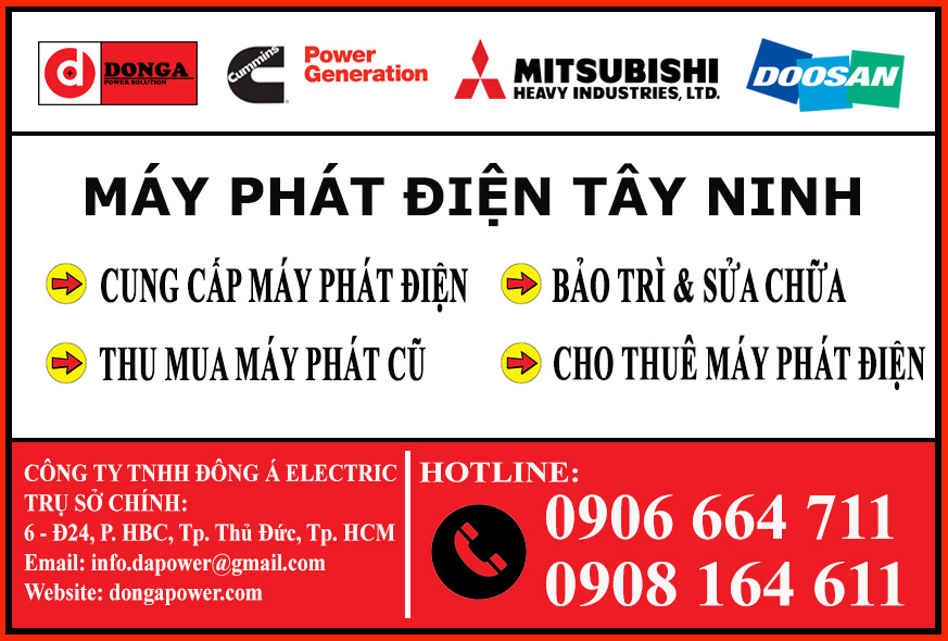 Sửa chữa máy phát điện tại tây ninh